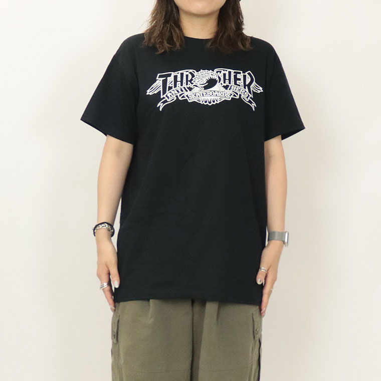 【THRASHER×ANTIHERO】MAG BANNER S/STEE