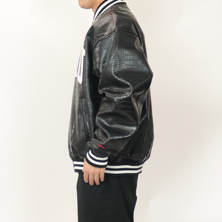 FUBU】PYTHON ECO LEATHER VARSITY JACKET | アイテムから探す