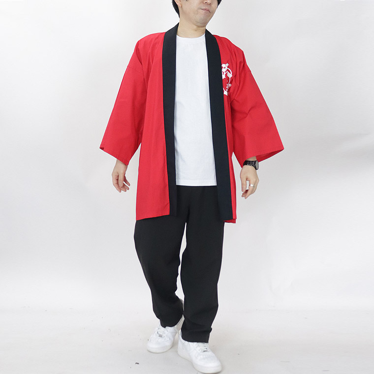 【大須】限定デザインバックプリント法被