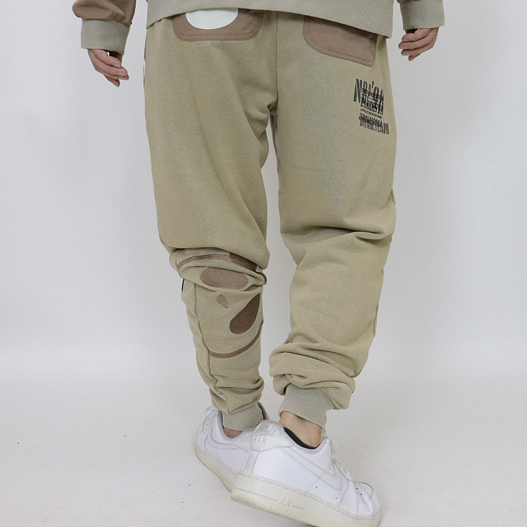 【PANDIESTA】エアフォースパンダ切替スウェットパンツ【セットアップ可能】