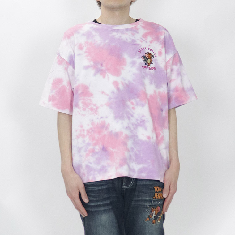 【TOM&JERRYコラボ】BIGシルエット天竺半袖Tシャツ