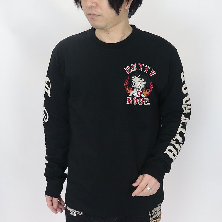 【BETTYコラボ】天竺ロンTEE フラッグベティ