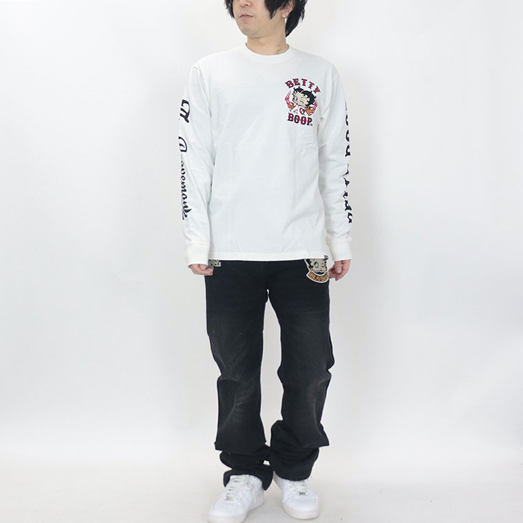 【BETTYコラボ】天竺ロンTEE フラッグベティ