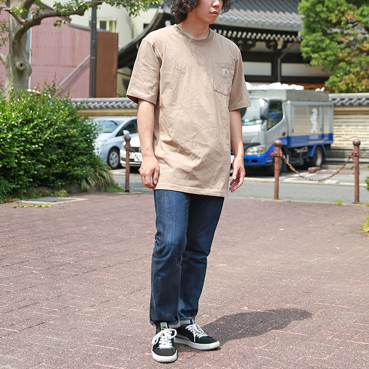 【CARHARTT】ポケット半袖Tシャツ
