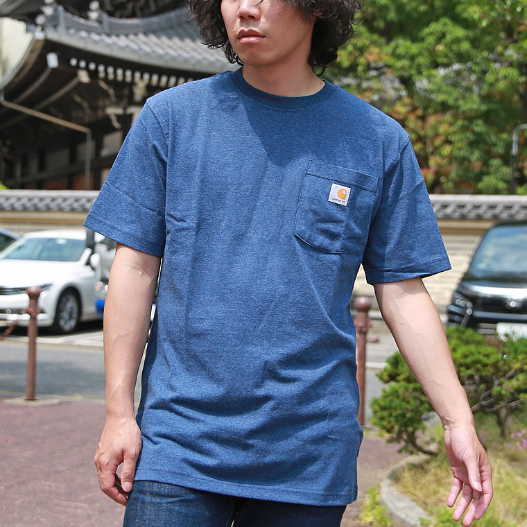 【CARHARTT】ポケット半袖Tシャツ
