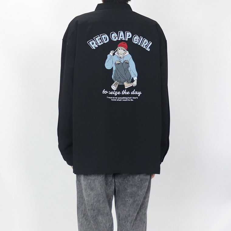 BLK HINO RED DOLPHINS 長袖3XL