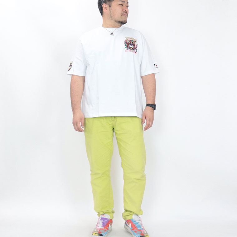 【大きいサイズ&レギュラーサイズ】日本のお土産 達磨プリントJapaneseTシャツ M L XL XXL(3L) XXXL(4L) XXXXL(5L)