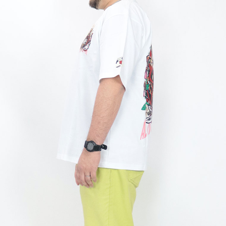 【大きいサイズ&レギュラーサイズ】日本のお土産 達磨プリントJapaneseTシャツ M L XL XXL(3L) XXXL(4L) XXXXL(5L)