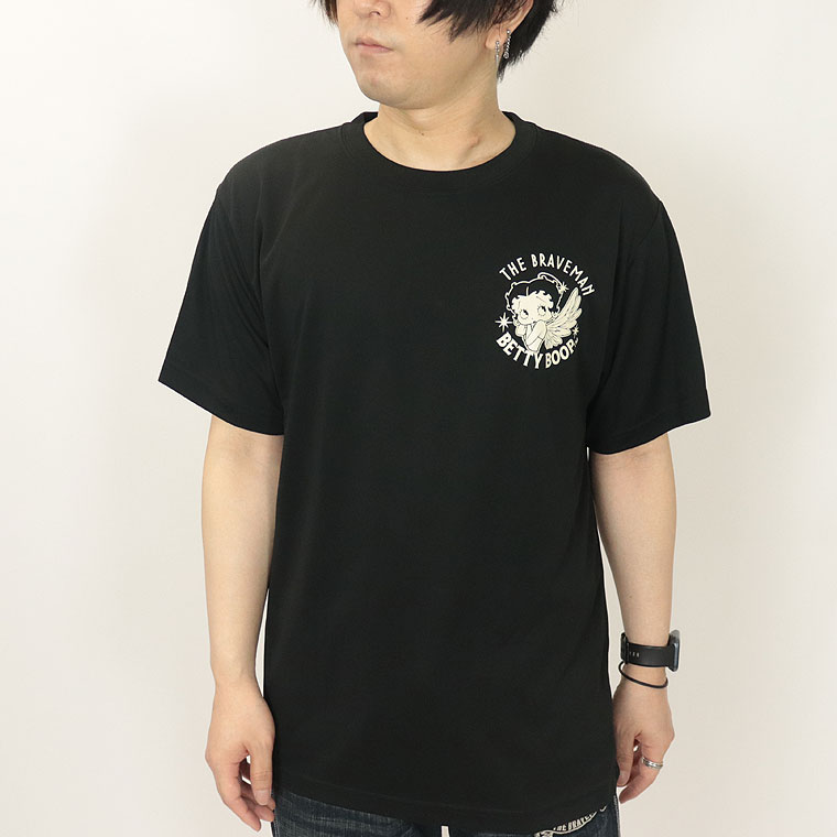 【BETTYコラボ】ドライ半袖Tシャツ 天使と悪魔