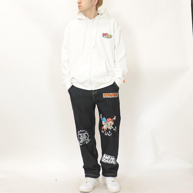 【NEW JACK】BOB&FREDスプレーフルZIPパーカー