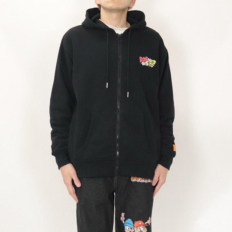 【NEW JACK】BOB&FREDスプレーフルZIPパーカー