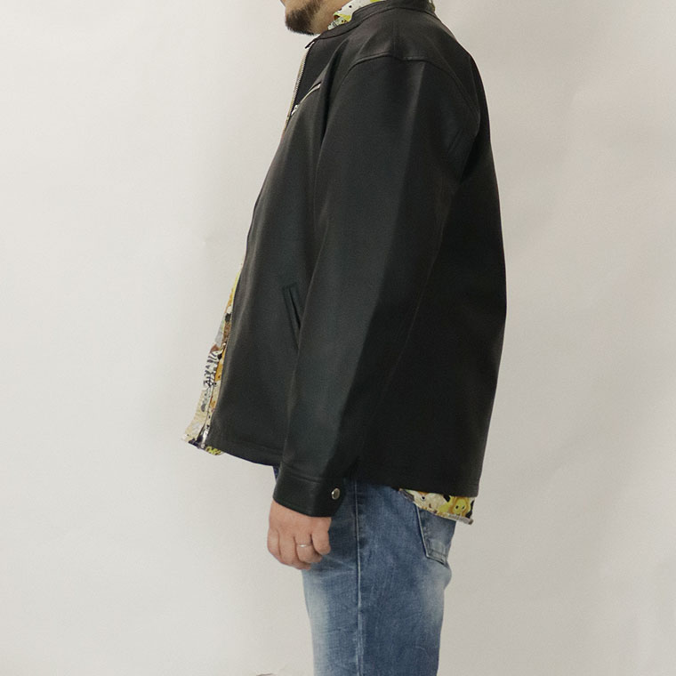 大きいサイズ PUシングルライダース