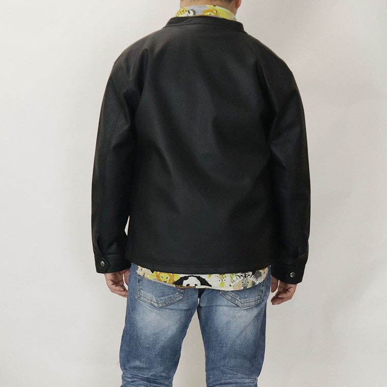 大きいサイズ PUシングルライダース