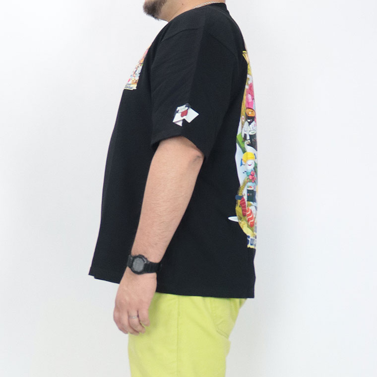 【大きいサイズ＆レギュラーサイズ】日本のお土産 寿司プリントJapaneseTシャツ M L XL XXL(3Ｌ) XXXL(4Ｌ) XXXXL(5Ｌ)