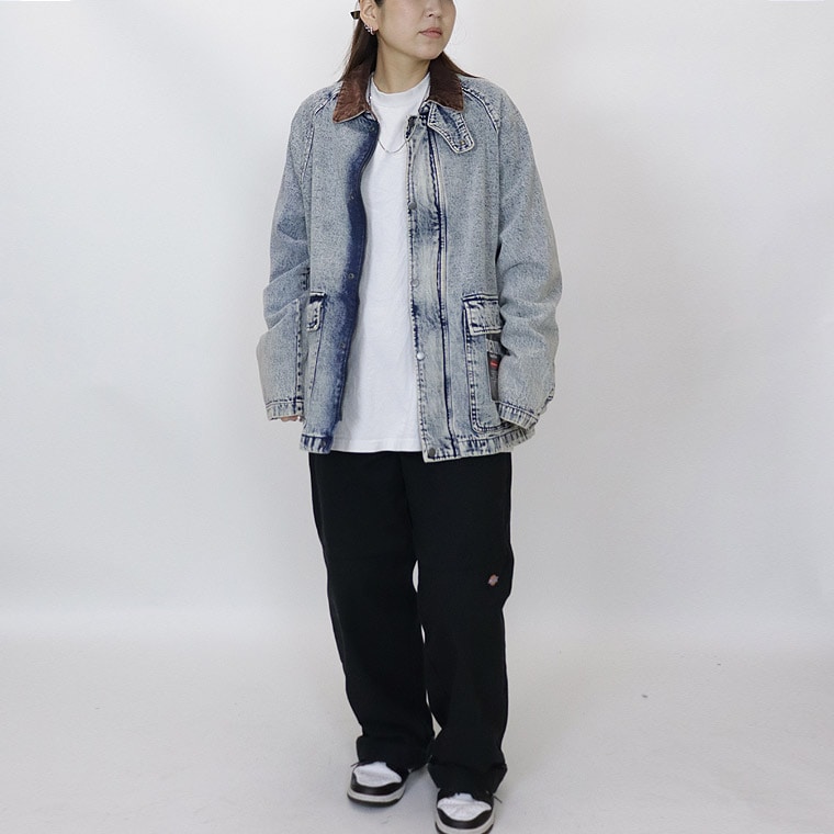 デニムハンティングジャケット