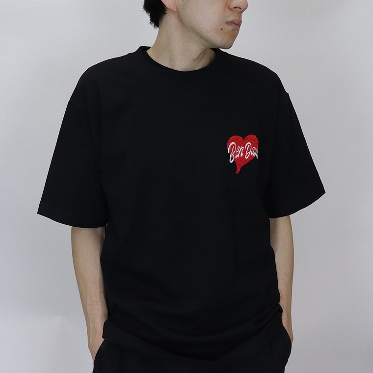 【BEN DAVIS】HEART CHENILLE TEE