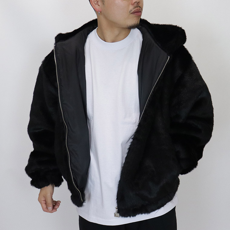 FUBU】FAUX FAR HOODED JACKET | アイテムから探す,ジャケット