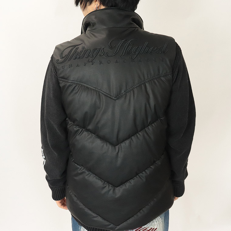 NORTON】PUウエスタンフェイクダウンベスト【フード脱着】 | アイテム