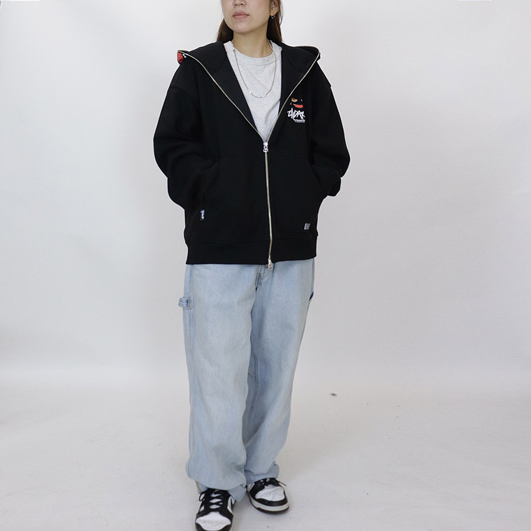 【2ND ARCHIVE】キャットフェイスZIPパーカー