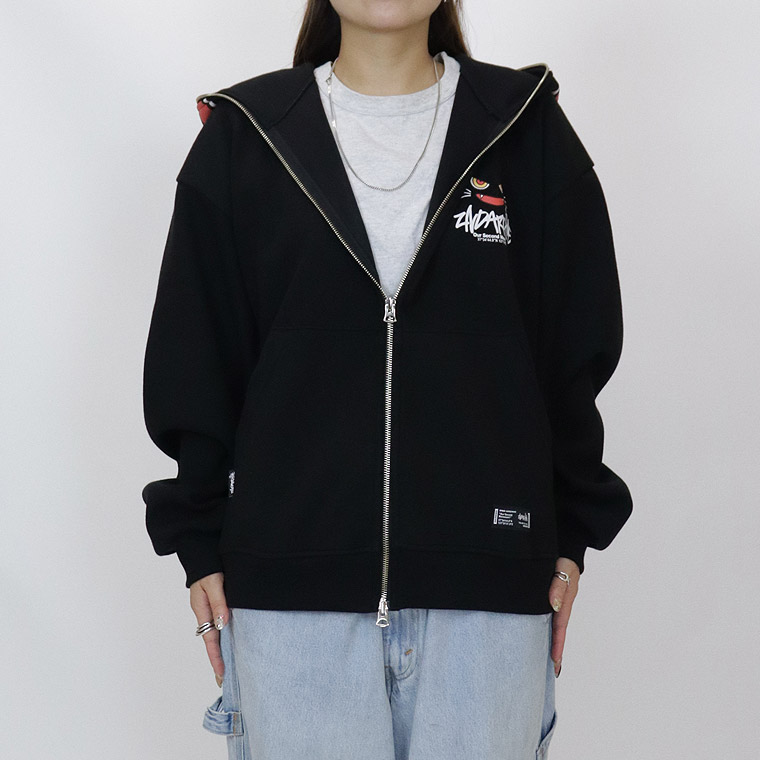 【2ND ARCHIVE】キャットフェイスZIPパーカー