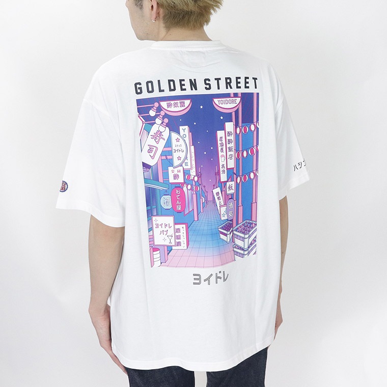 【YOIDORE】よいどれゴールデン街半袖Tシャツ