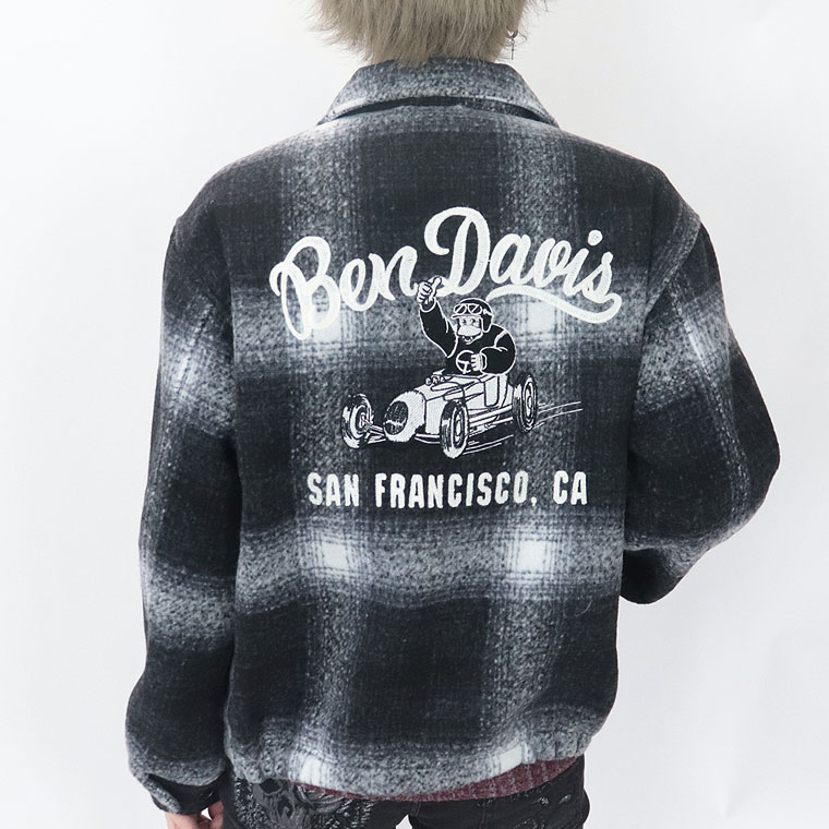 SALE【BEN DAVIS】ベンデービス ウールタッチスウィングトップ(ペアルック・アメカジ系)