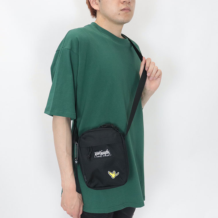 【GONZ】BOXロゴミニショルダーバッグ