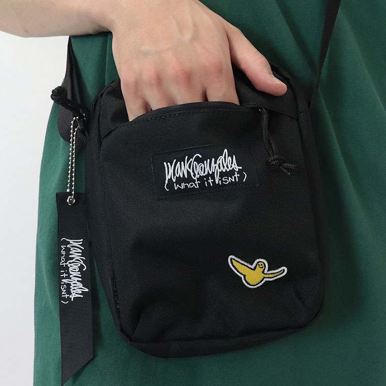 【GONZ】BOXロゴミニショルダーバッグ