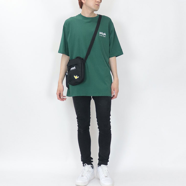 【GONZ】BOXロゴミニショルダーバッグ