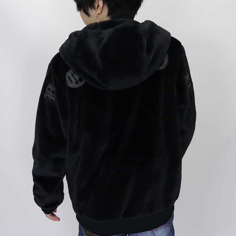 【NORTON】ストレートボアZIPパーカー