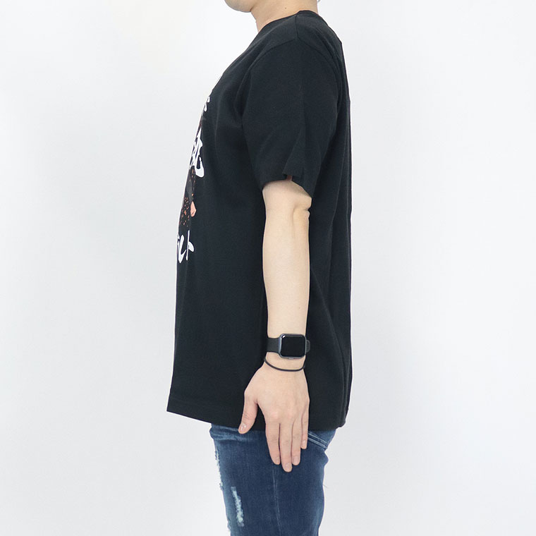 【NARUTO疾風伝】螺旋丸プリント半袖Tシャツ