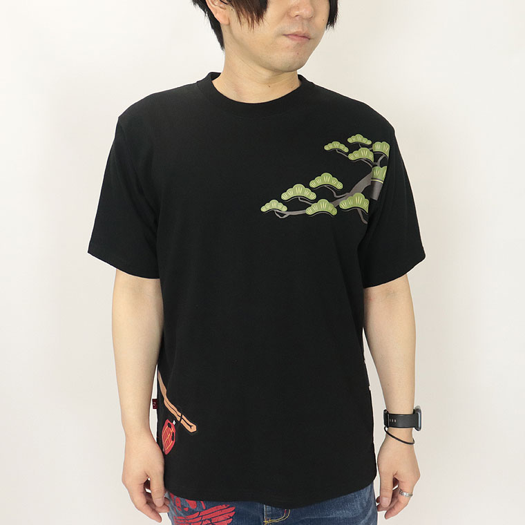 【PANDIESTA】熊猫五十三次半袖Tシャツ