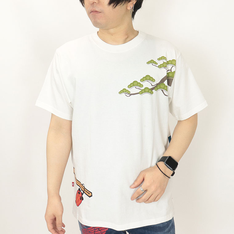 【PANDIESTA】熊猫五十三次半袖Tシャツ