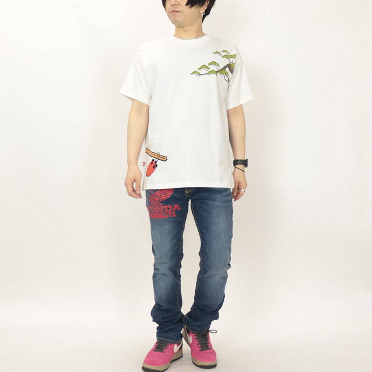 【PANDIESTA】熊猫五十三次半袖Tシャツ