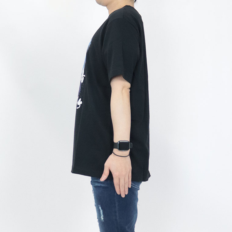 【NARUTO疾風伝】うちはサスケプリント半袖Tシャツ