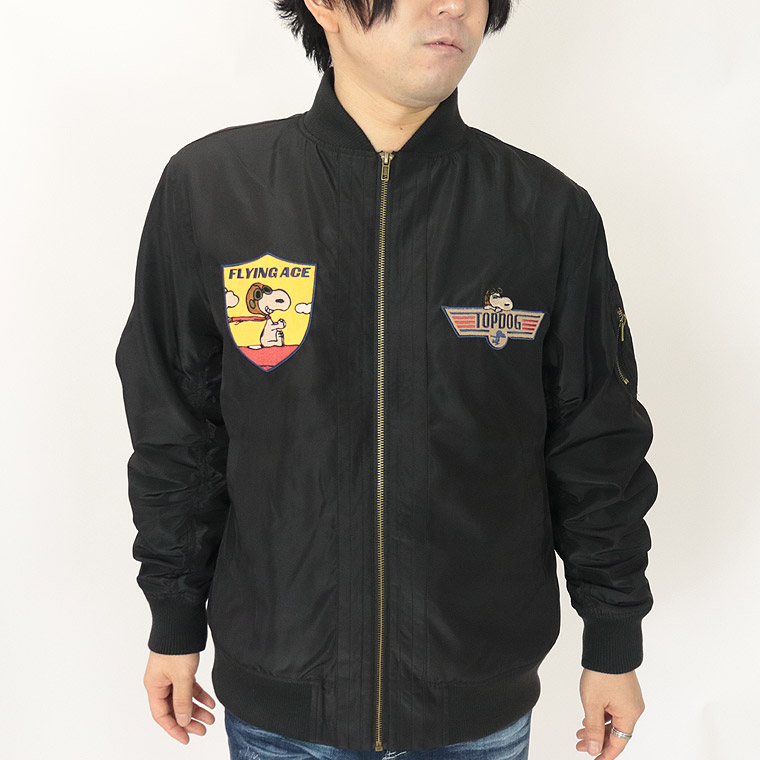 【SNOOPY】FLYING ACE MA1 JACKET