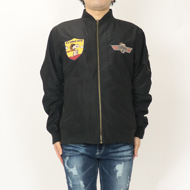 【SNOOPY】FLYING ACE MA1 JACKET