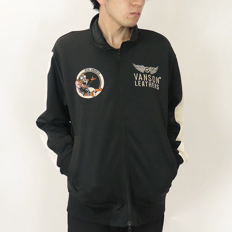 【TOM&JERRYコラボ】刺繍トラックジャケット