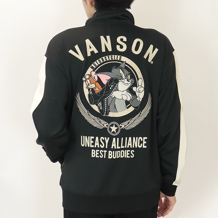 【TOM&JERRYコラボ】刺繍トラックジャケット