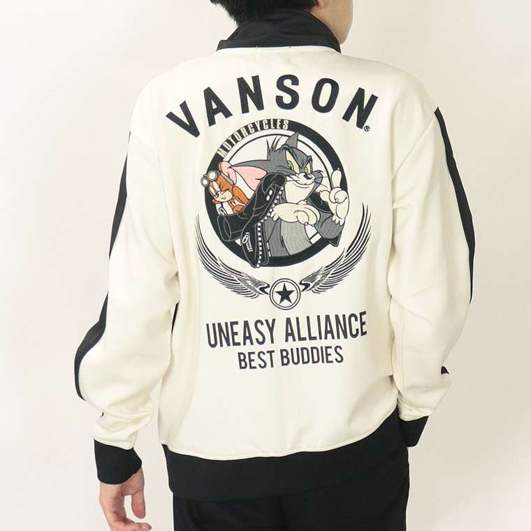 【TOM&JERRYコラボ】刺繍トラックジャケット