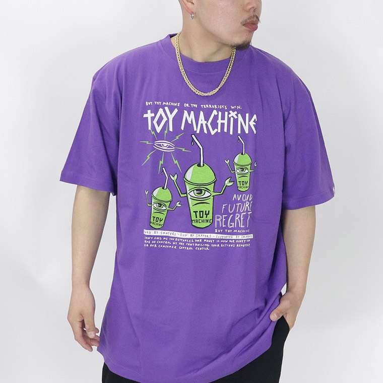 【TOY MACHINE】AVOID FUTURE REGRET S/S TEE