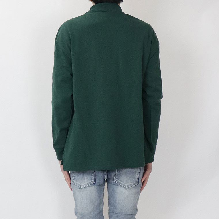 モックネック長袖Tシャツ(ペア対応)