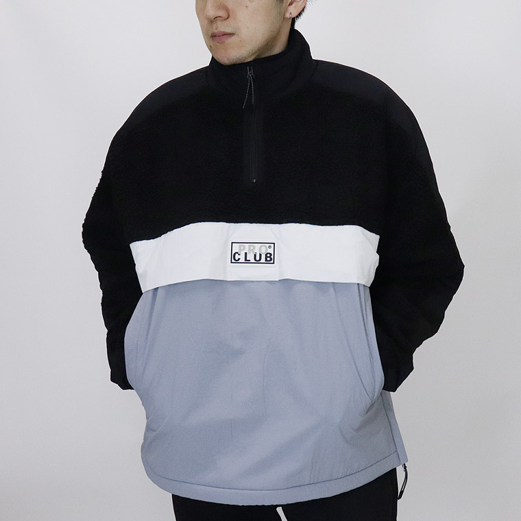 【PRO CLUB】SHERPA ANORAK PULLOVER