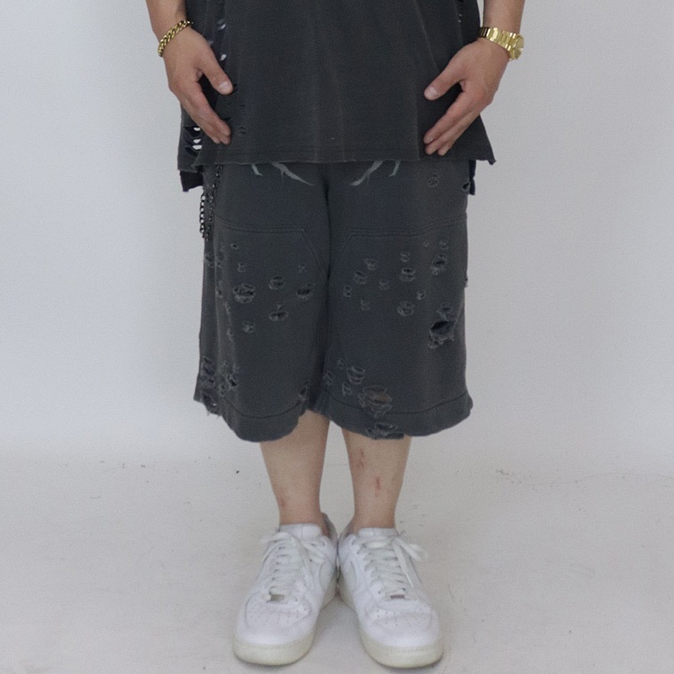 SALE【GALFY】病みに溶かされし犬 ダメージショーツ