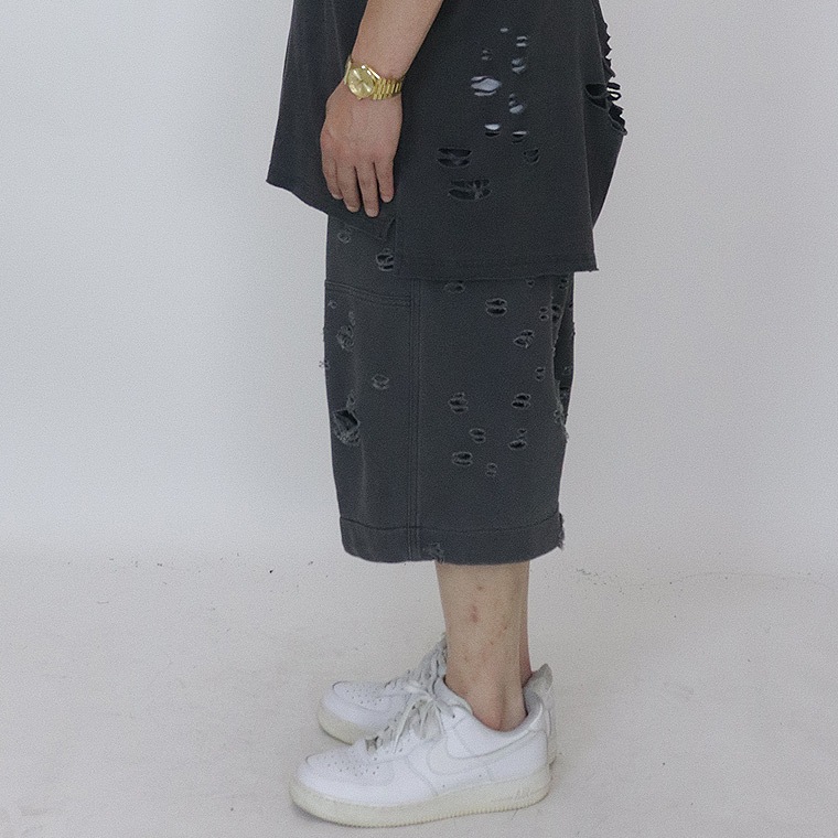 SALE【GALFY】病みに溶かされし犬 ダメージショーツ