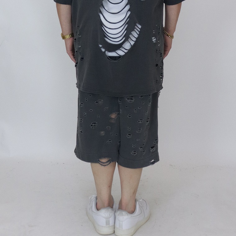 SALE【GALFY】病みに溶かされし犬 ダメージショーツ