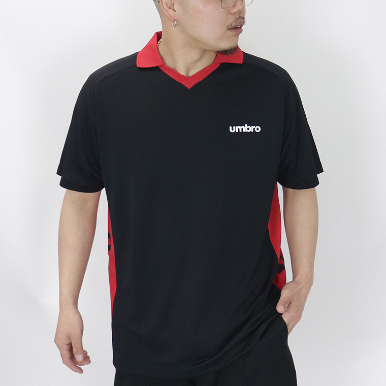 【UMBRO】ハニカムメッシュ半袖ゲームシャツ