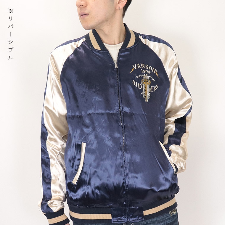 VANSON】リバーシブル刺繍スカジャン | 店舗から探す,5号店