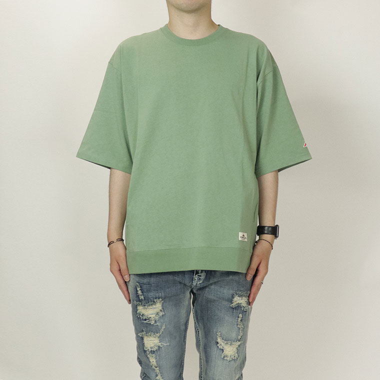 CAMスリットリブポケット半袖T(ペア対応)