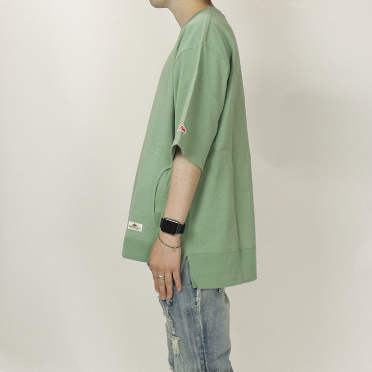 CAMスリットリブポケット半袖T(ペア対応)